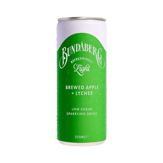 Refreshingly Light Brewed Apple + Lychee 250mL x 24