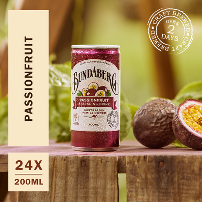 Passionfruit Mini Cans 200mL x 24