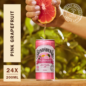 Pink Grapefruit Mini Cans 200mL x 24