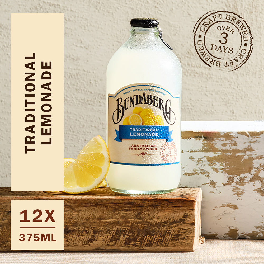 Traditional Lemonade 375mL x 12