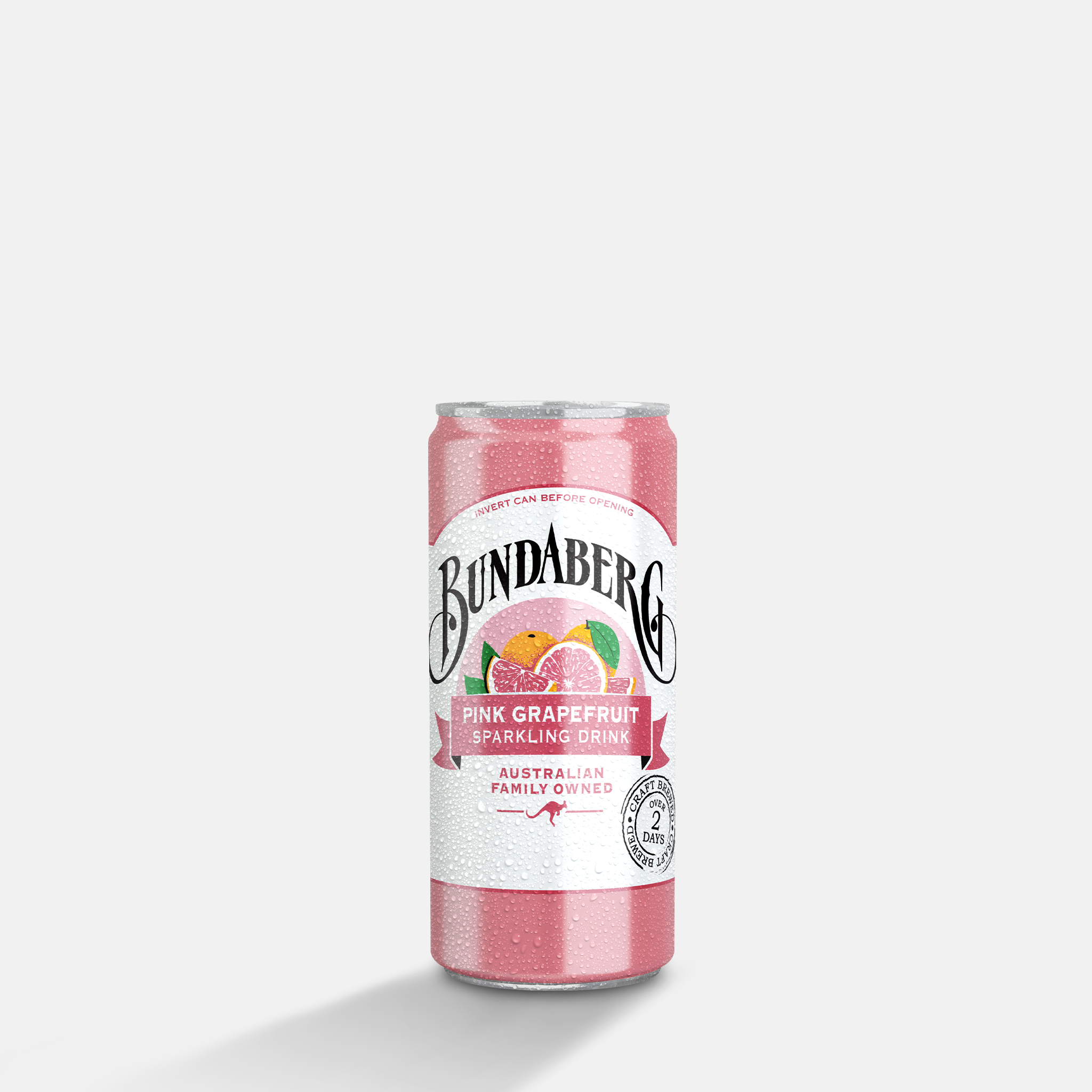 Pink Grapefruit Mini Cans 200mL x 24 The Bundaberg Barrel